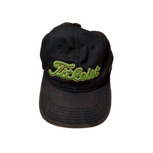 Titleist FJ Footjoy Pro V1 Golf Baseball Cap Hat Blue Green Youth Adjustable
